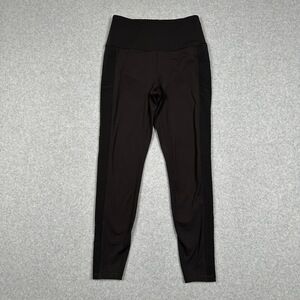 SPYDER Active Leggings‎ Womens M Black Athletic Performance Yoga Gym